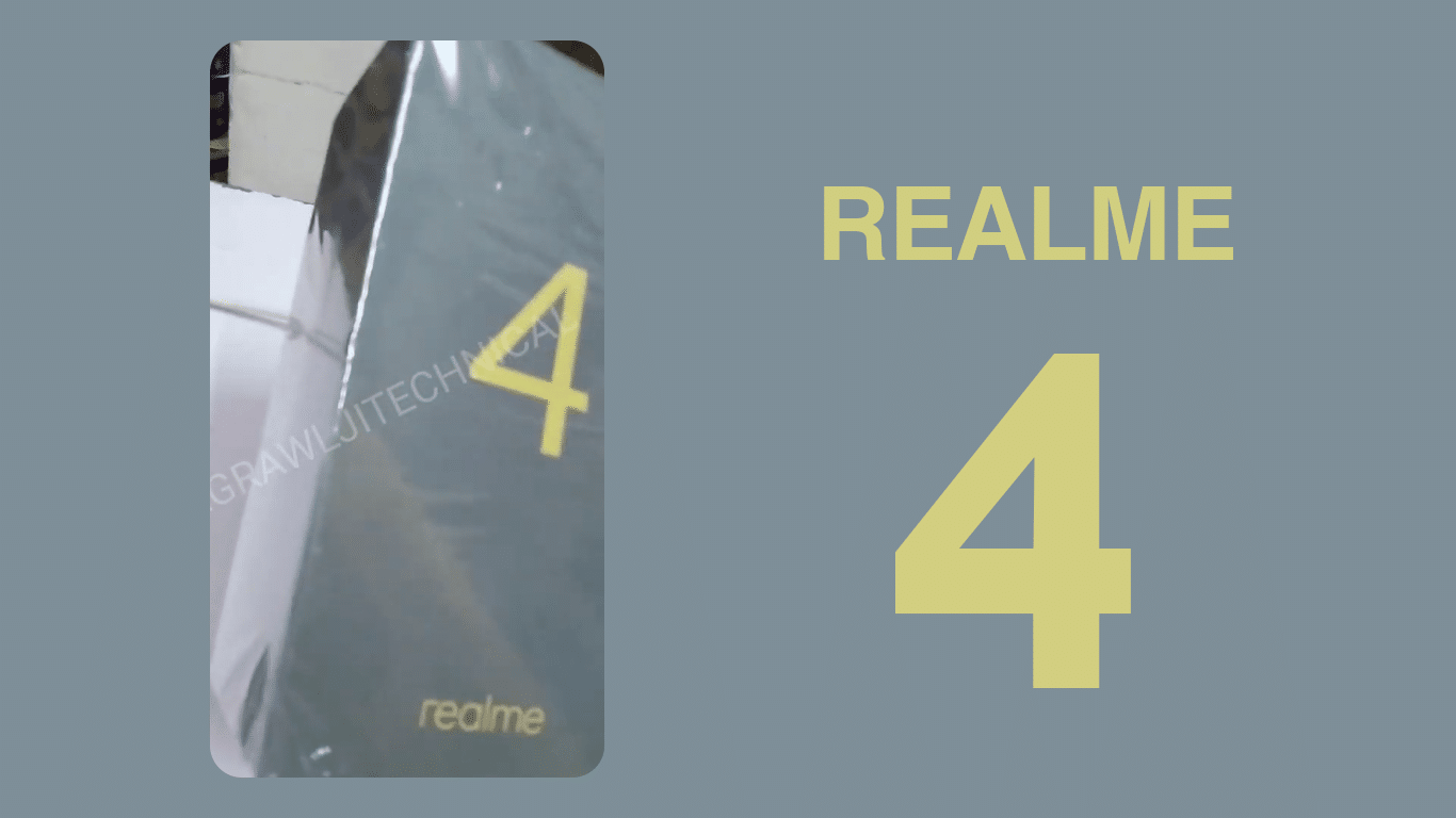 فيديو مسرب لهاتف Realme 4 داخل علبة!