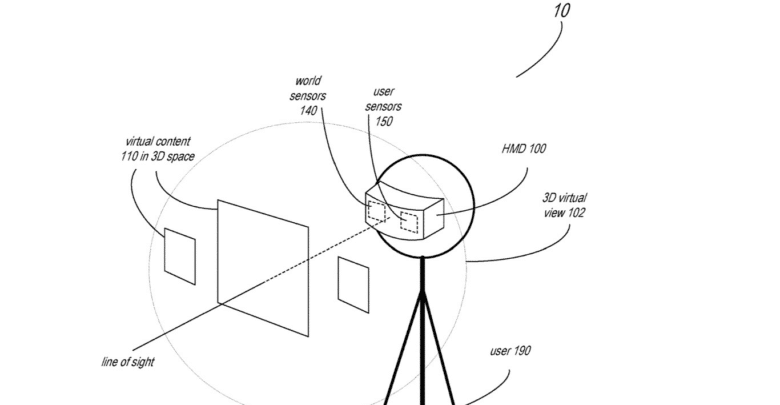 براءة اختراع تظهر نظارات الواقع الإفتراضي مدعمة بميزة تتبع تعبيرات الوجه