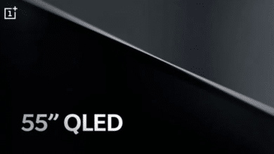 تلفزيون "ون بلس" يتميز بشاشة QLED مقاس 55 بوصة