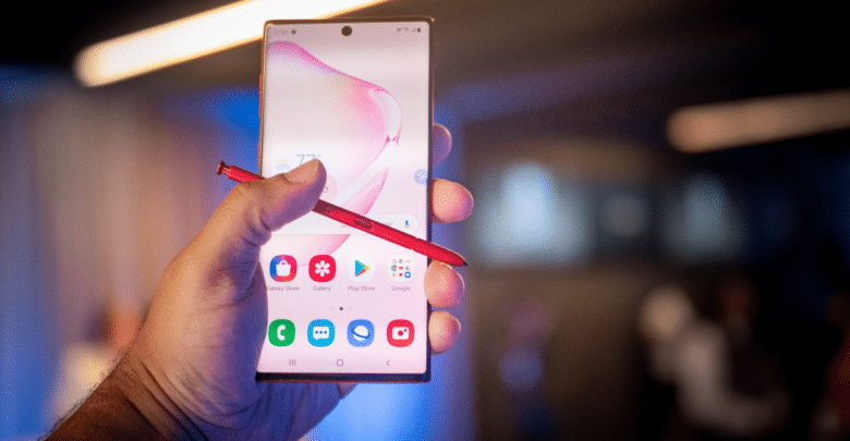 هاتف Galaxy Note 10 + من سامسونج يحصل على تصحيح الأمان