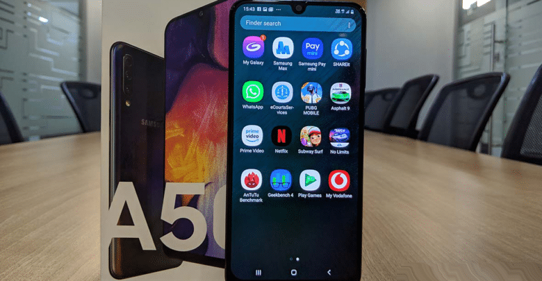 سامسونج تقدم تحديث لهاتفها Galaxy A50 لتحسين أداء شاشة اللمس