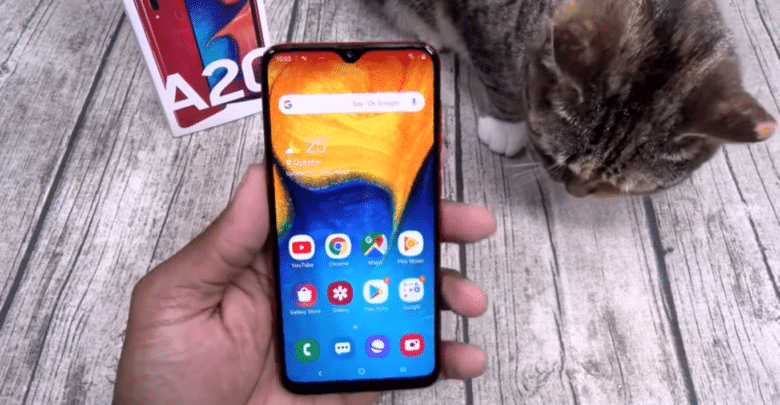 مواصفات فنية وتقنية لجهاز Galaxy A20 من سامسونج