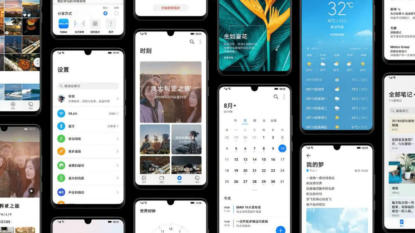 هواوي تكشف عن 33 جهازا الذي سيحصل على إصدار EMUI 10