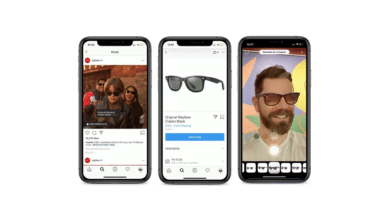انستجرام يقدم ميزة جديدة للإعلانات تعمل بالواقع المعزز